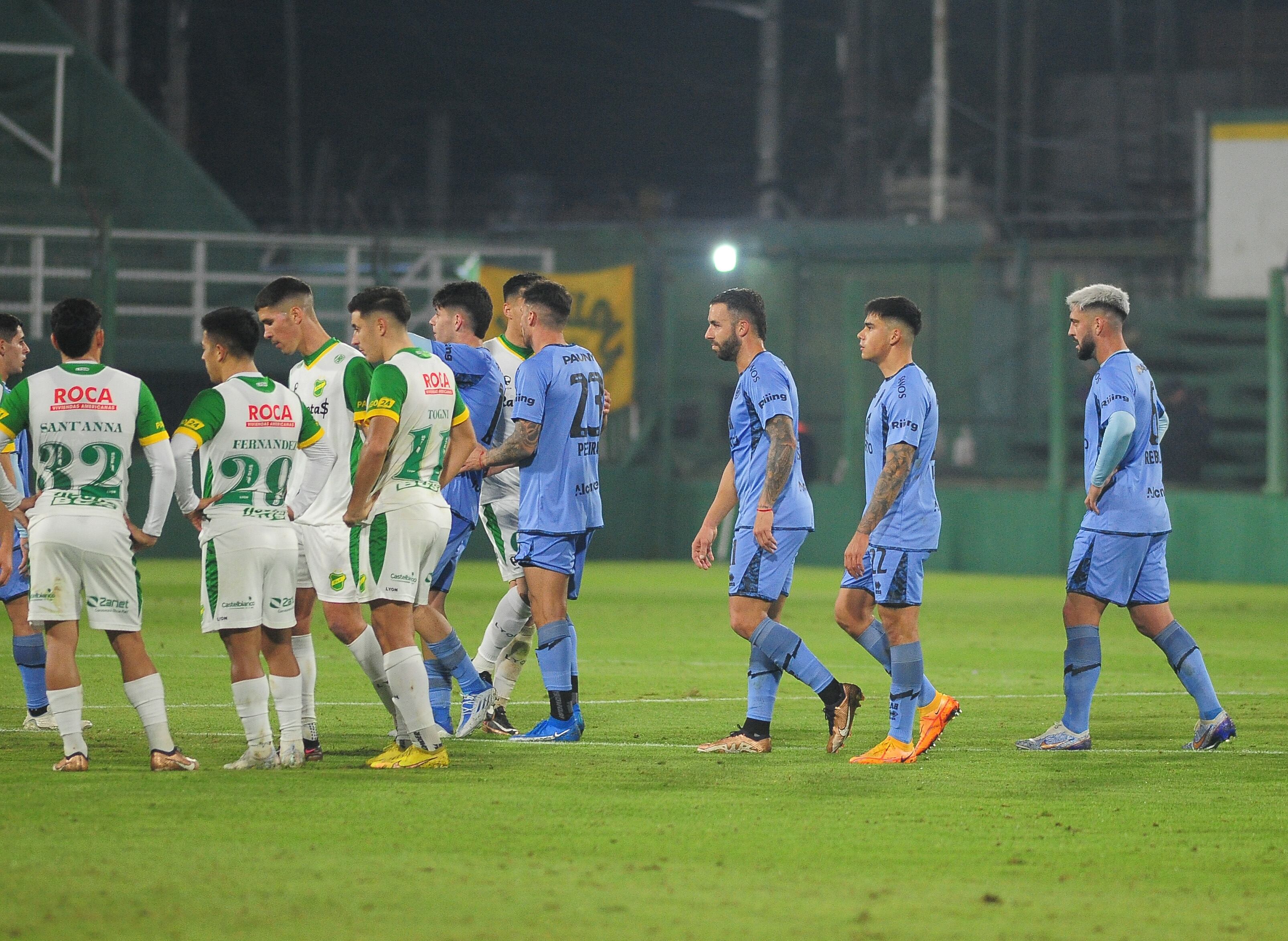 Belgrano cayó 1-0 en su visita a Defensa y Justicia y sufrió su cuarta derrota en fila fuera de casa. (Fotobaires)