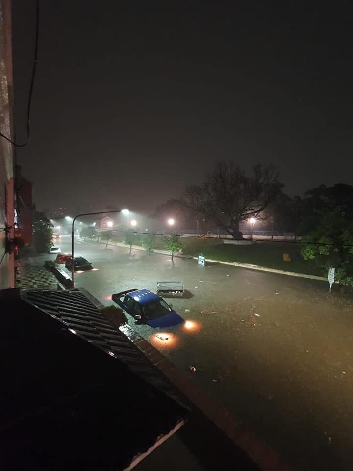 Temporal en Tucumán.