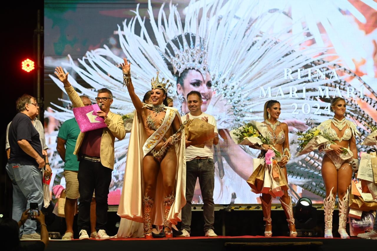 Itatí Guerra fue coronada como nueva Reina del Carnaval edición 2024