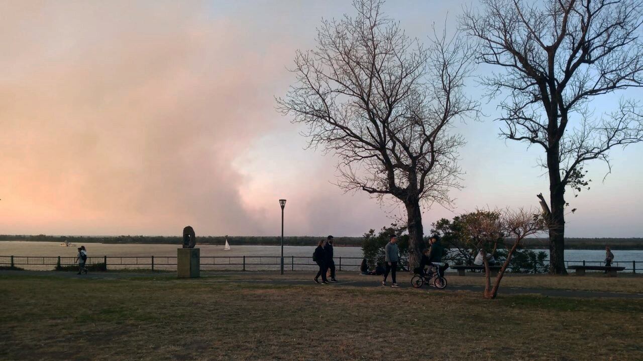 Otra vez se produjeron incendios en las islas