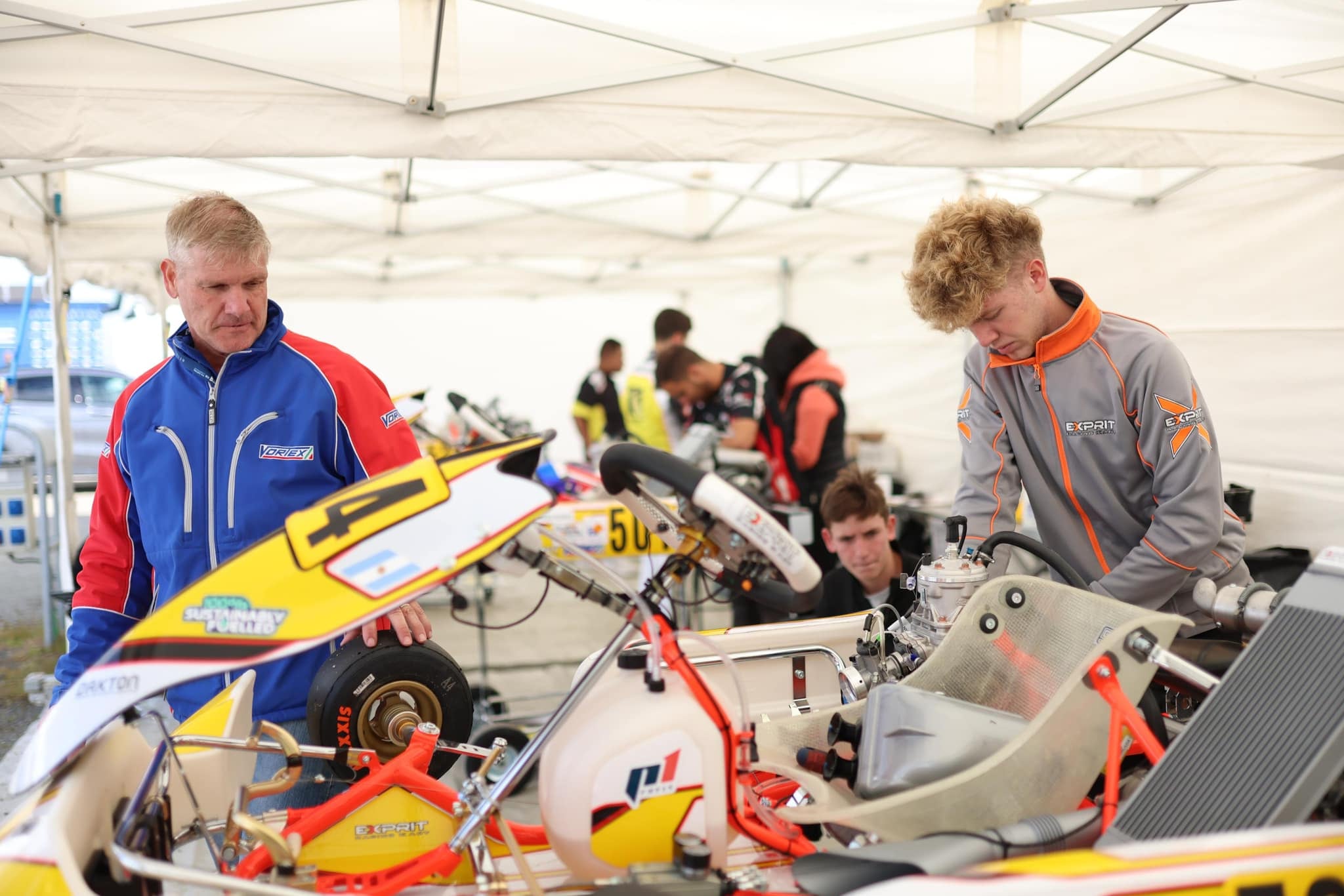 Fausto Arnaudo piloto karting Arroyito