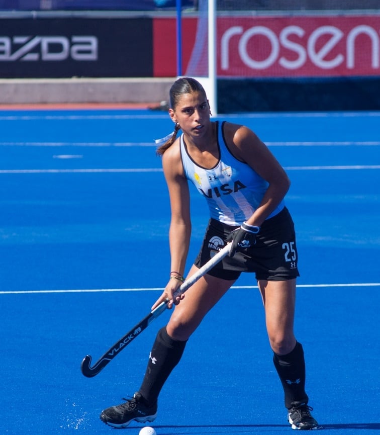 Malena Sabez (Los Tordos) integrará el seleccionado de hockey césped.