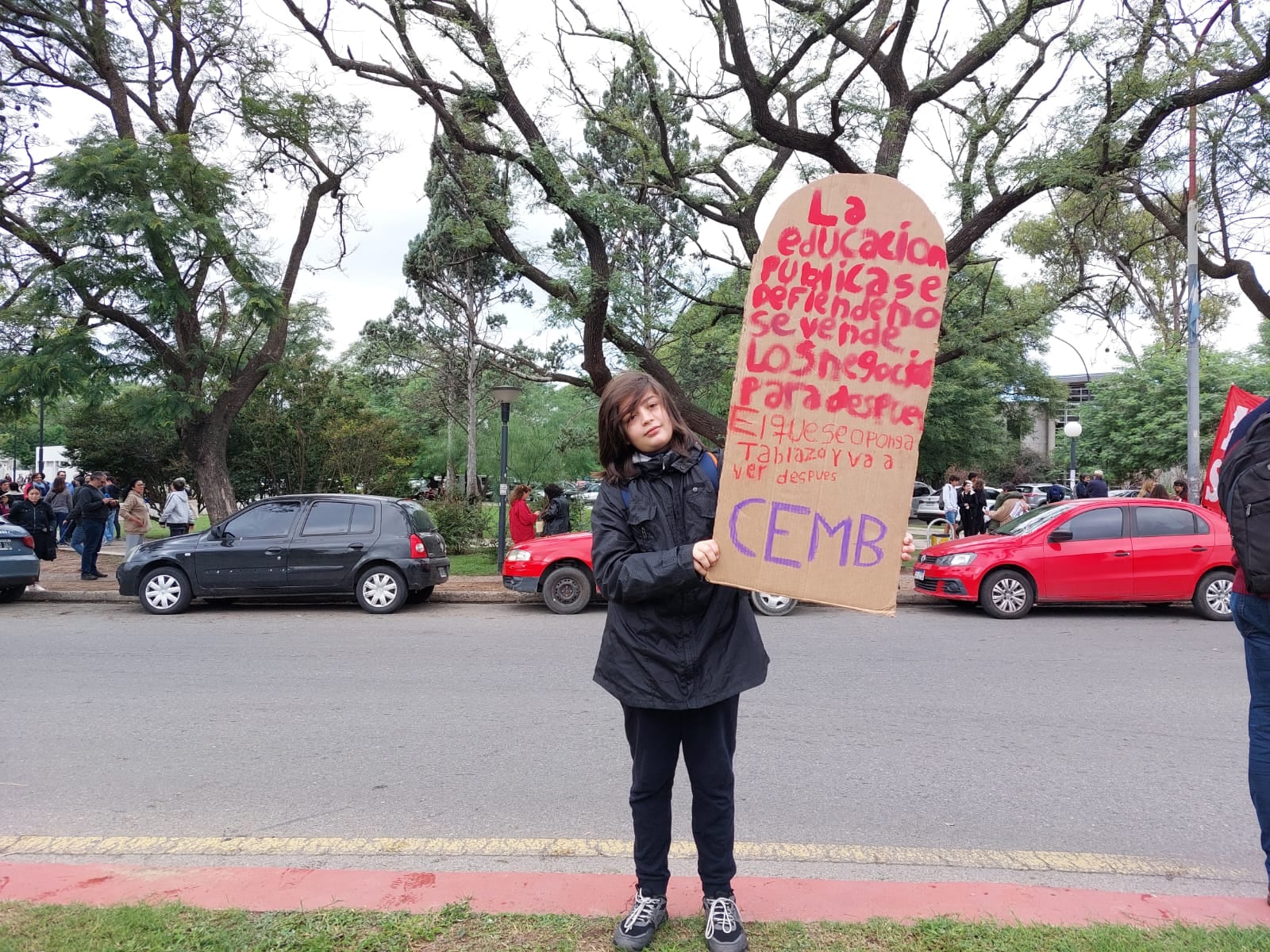 Marcha Federal Universitaria en la ciudad de Córdoba.