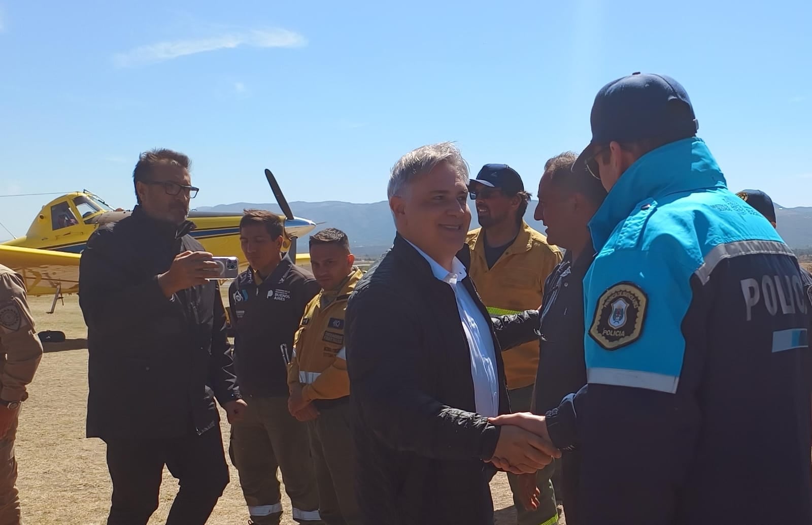 Llaryora anunció el plan de remediación en Capilla del Monte.