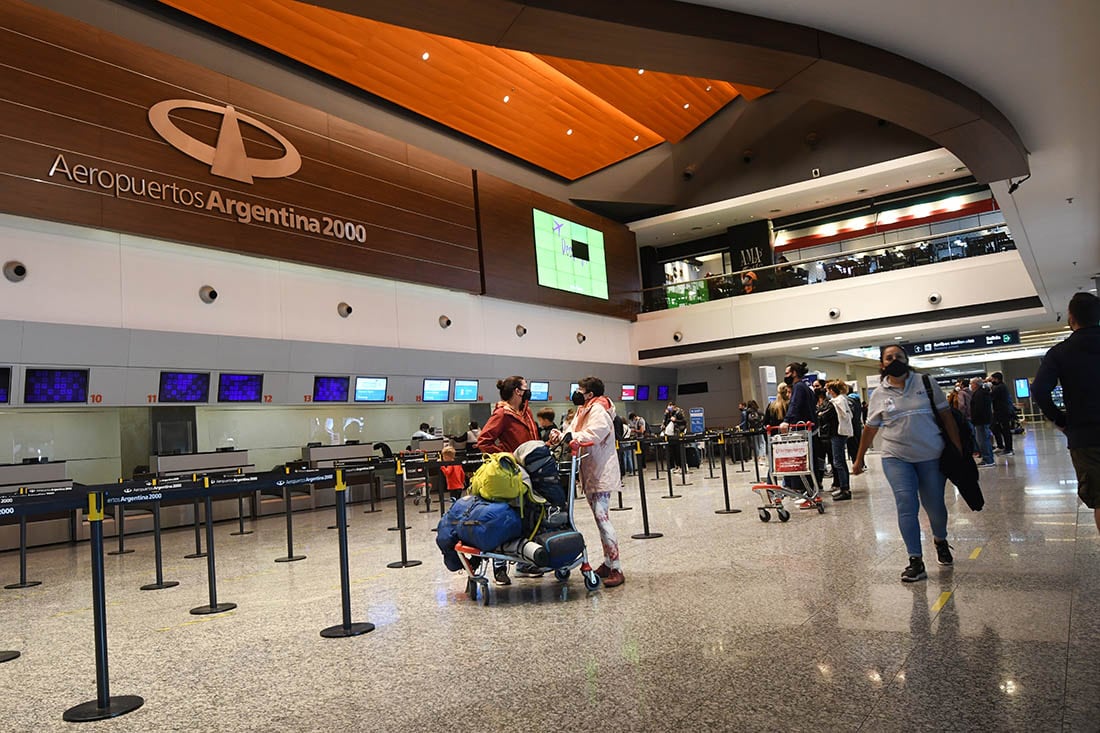 Aeropuerto internacional Francisco Gabrielli de la provincia de Mendoza 

Foto: José Gutierrez / Los Andes