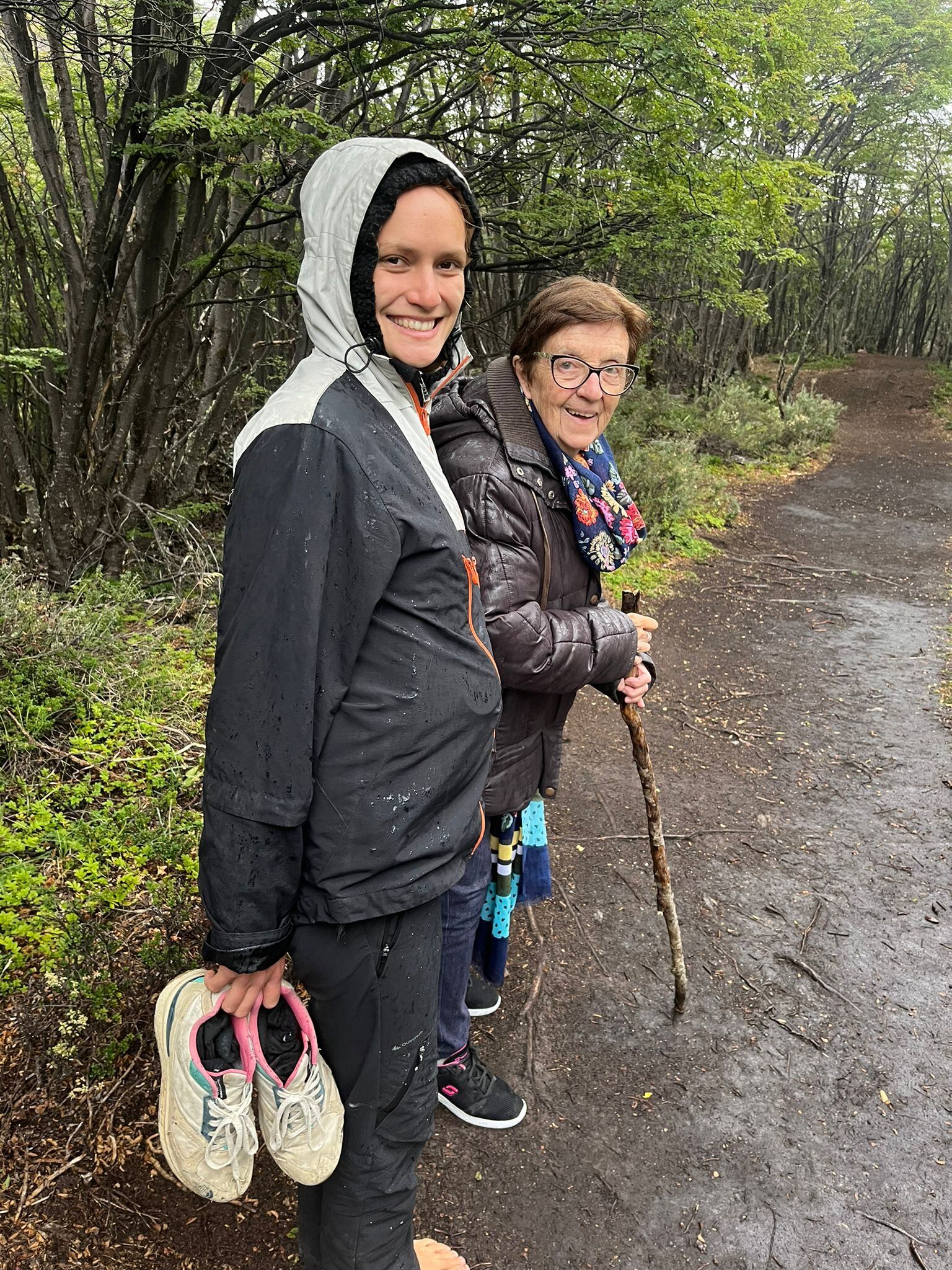 Ushuaia, el último viaje de Elva junto a Lorena y "el Gringo".