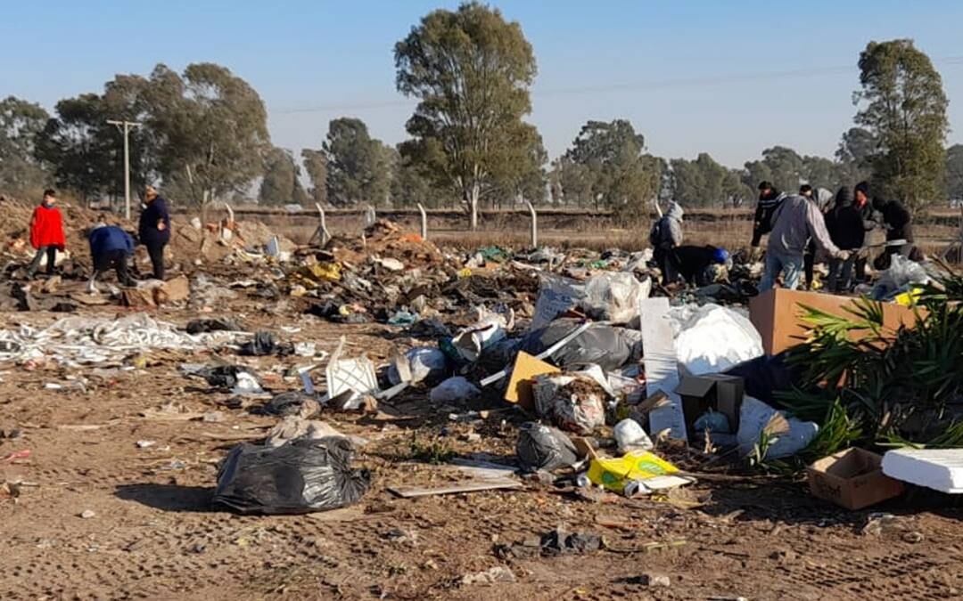 El basural se convirtió en el centro de atención de la ciudad del departamento Belgrano.