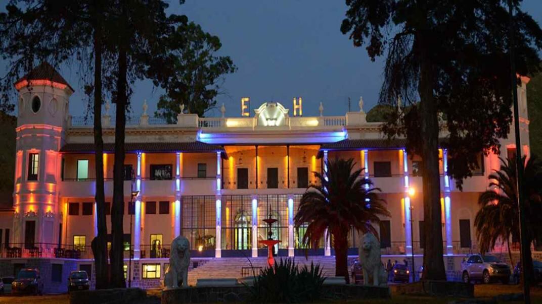 Hasta el viernes, el Edén Hotel hará visitas guiadas de 9 a 20. El sábado, en tanto, se realizará a las 22 la visita nocturna. (Edén Hotel)