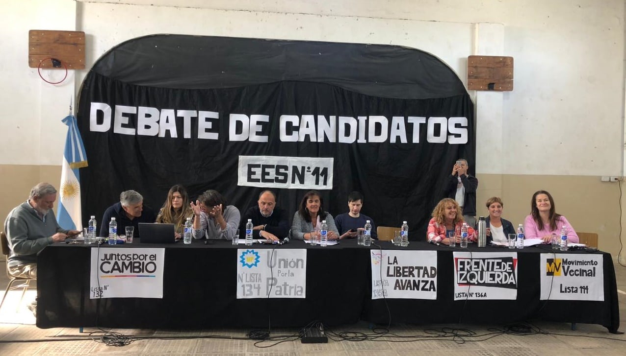 Debate de candidatos a intendente en las localidades