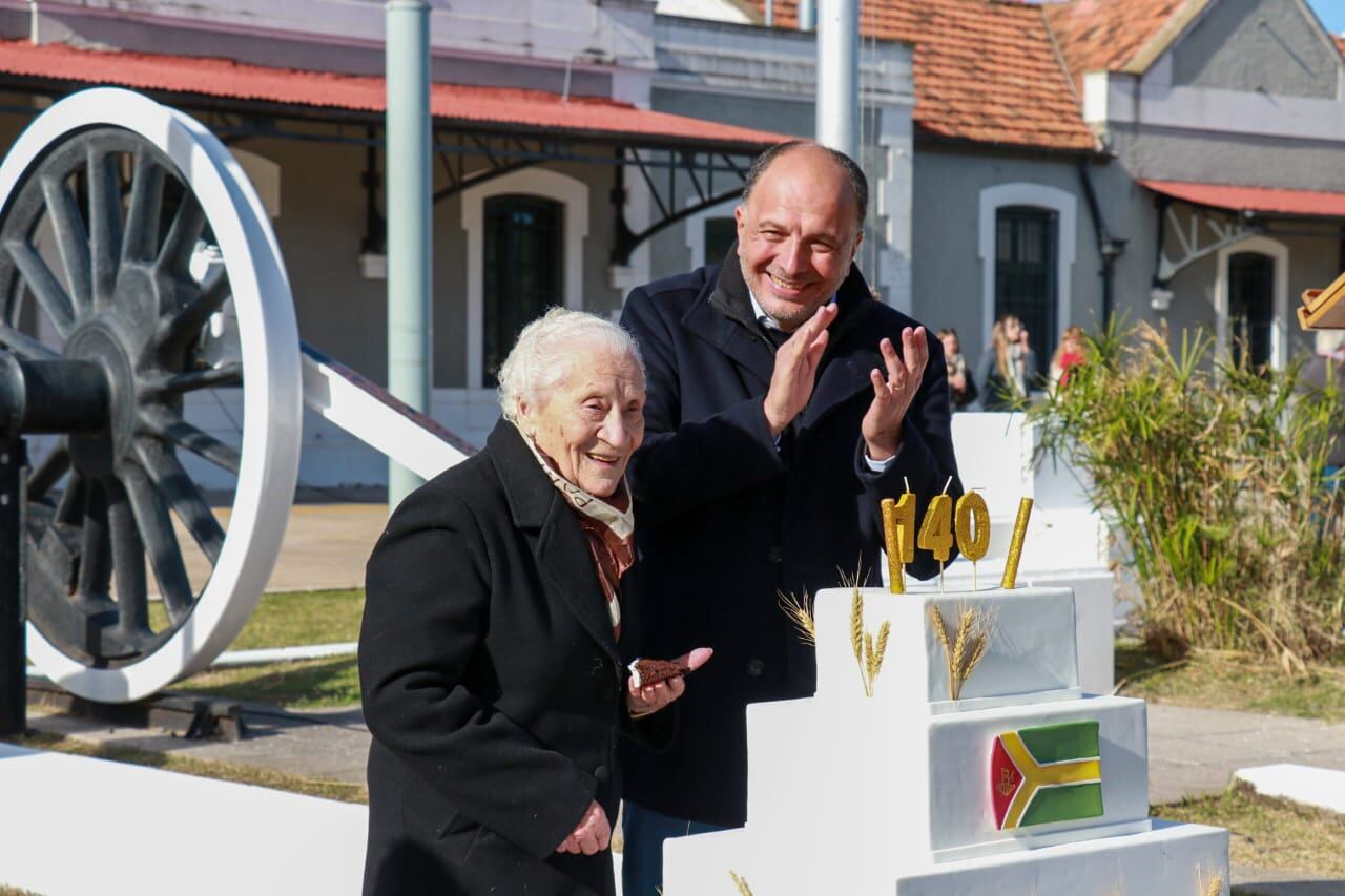 Se llevó a cabo el Acto Oficial por los 140 años de Tres Arroyos