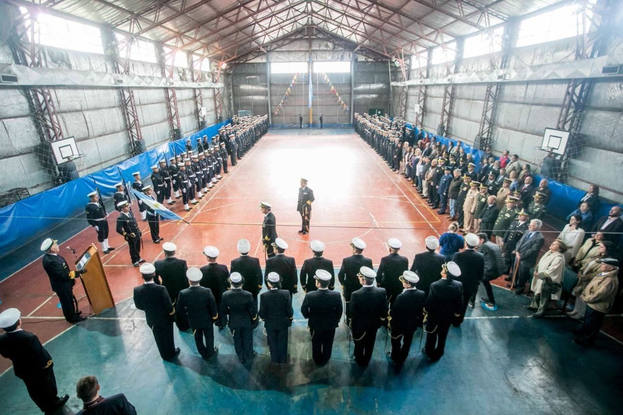 Ushuaia: ceremonia de entrega y recepción del comando del Área Naval Austral