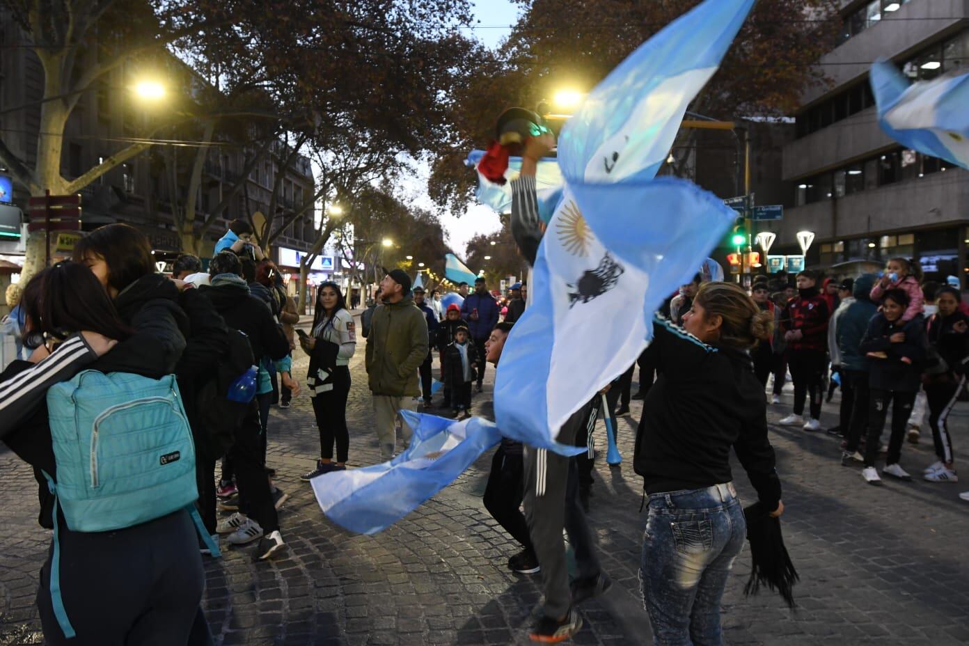 Selección Argentina, Mendoza, festejo e ilusión mundialista.