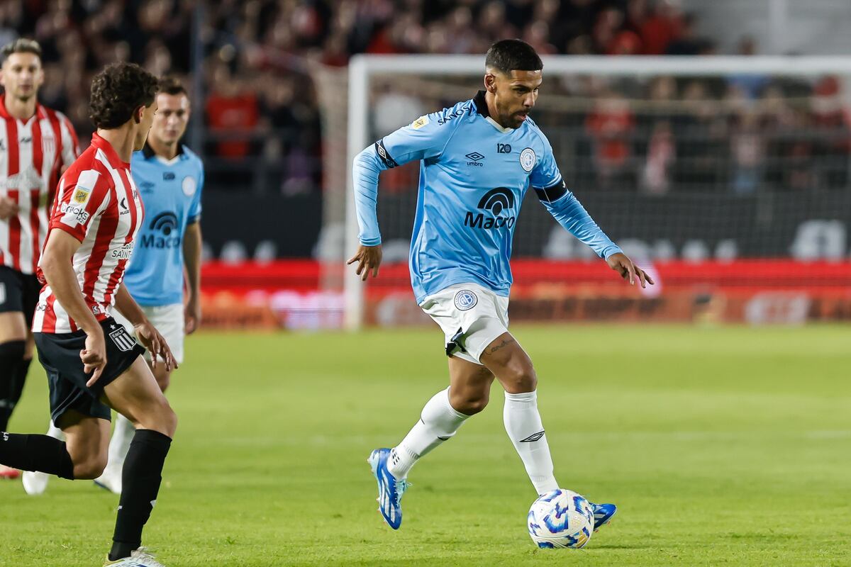 Belgrano se trae un triunfazo de La Plata por su goleador, Uvita Fernández