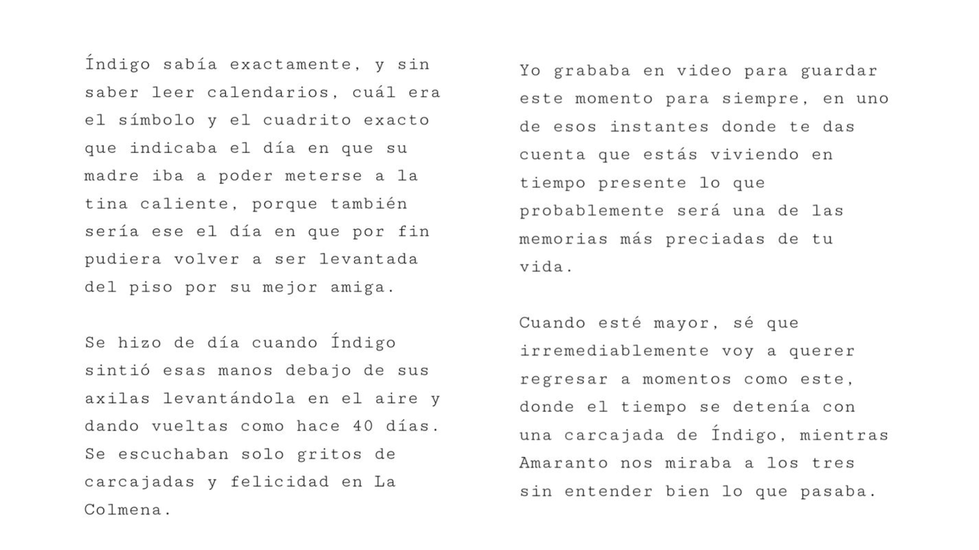 El cantante compartió el relato en su newsletter.