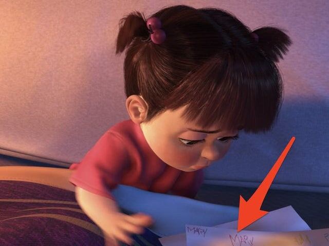 En Monster Inc se alcanza a detallar que el verdadero nombre de Boo es Mary.