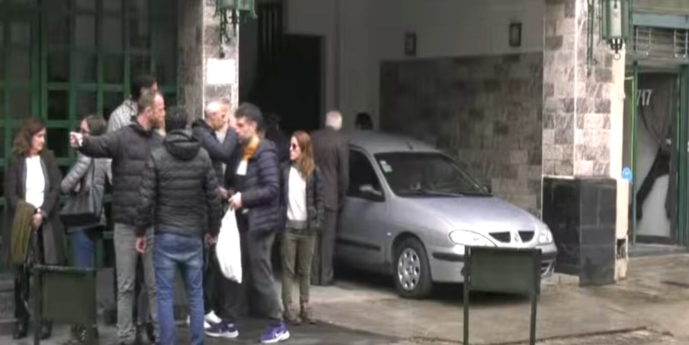 Trasladan los restos de Mariano Barbieri al cementerio de San Fernando