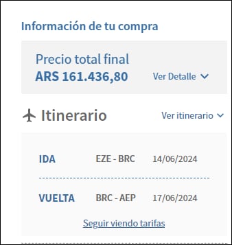 Dónde conseguir los precios más baratos para viajar de Buenos Aires a Bariloche durante el Hot Sale