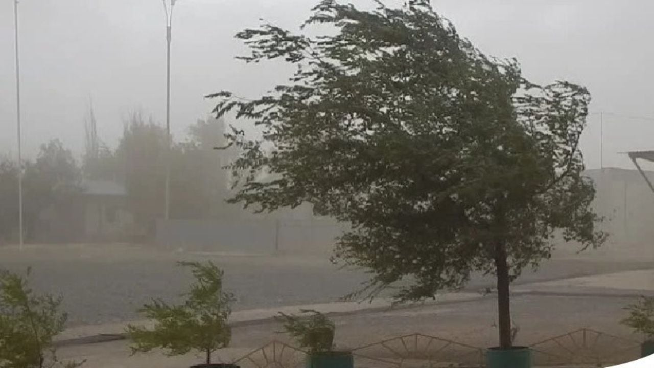 Fuertes ráfagas de viento para buena parte de la provincia de Córdoba.