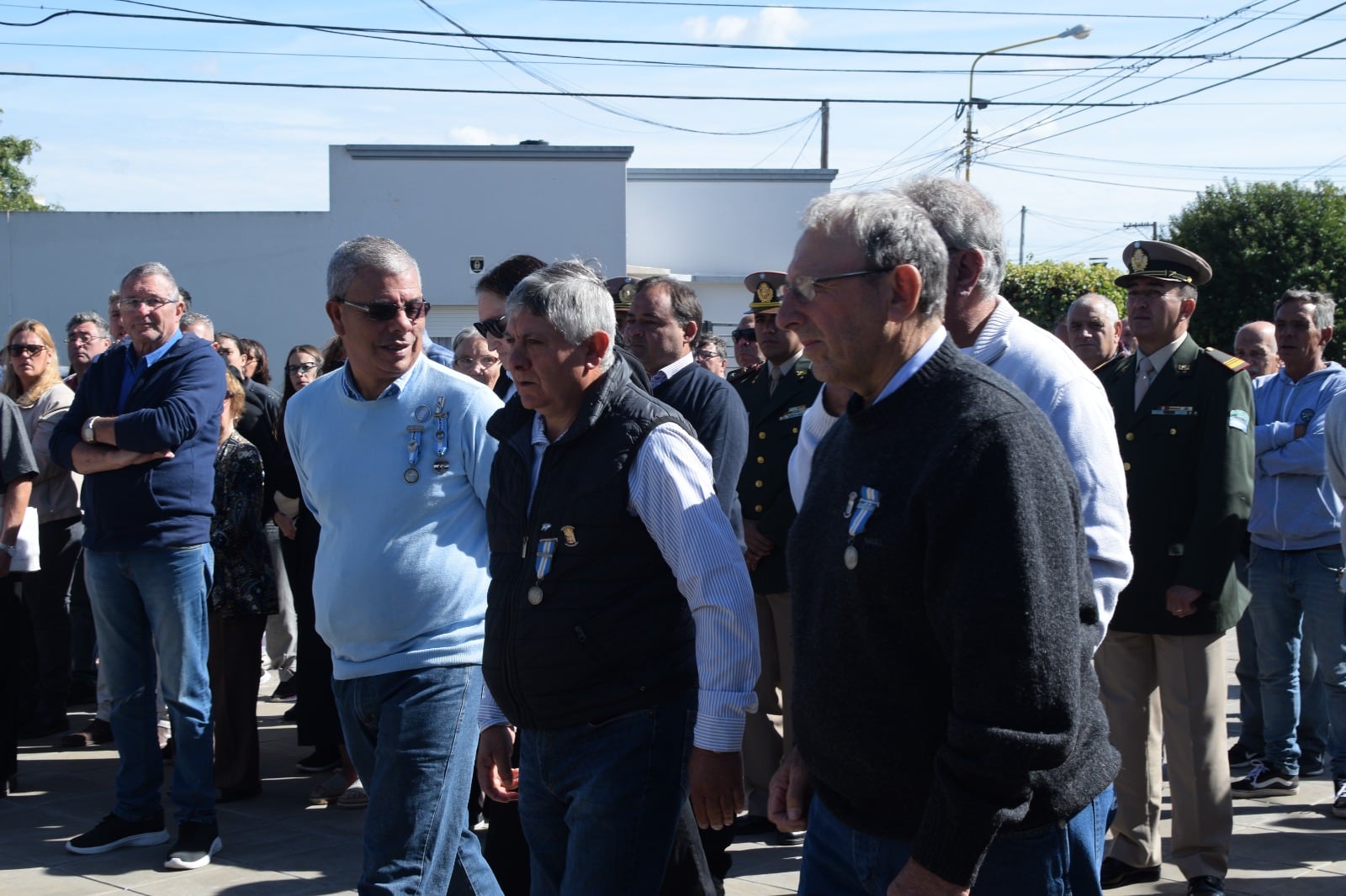 Acto por Malvinas Tres Arroyos