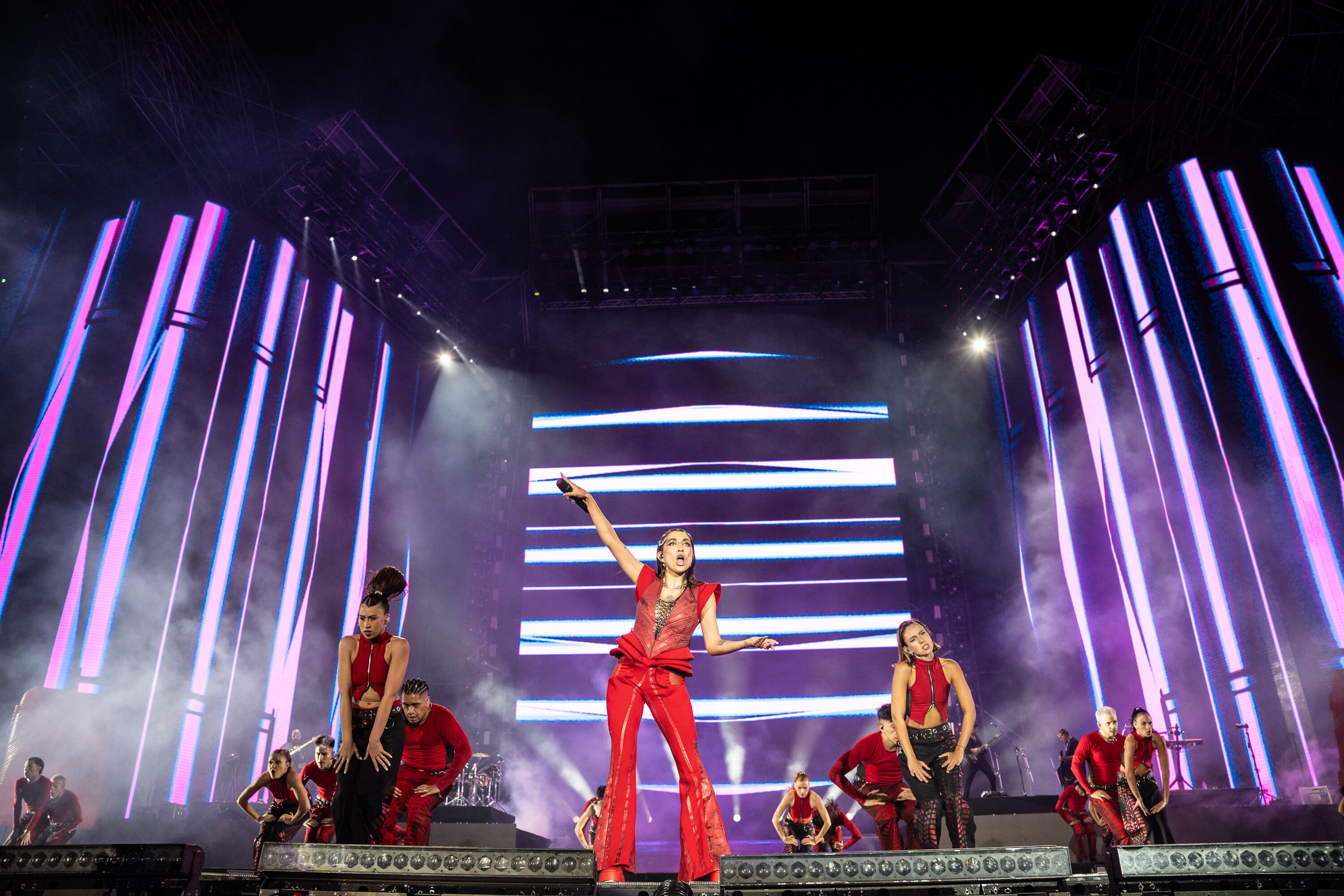 Así fue el primer show de María Becerra en River