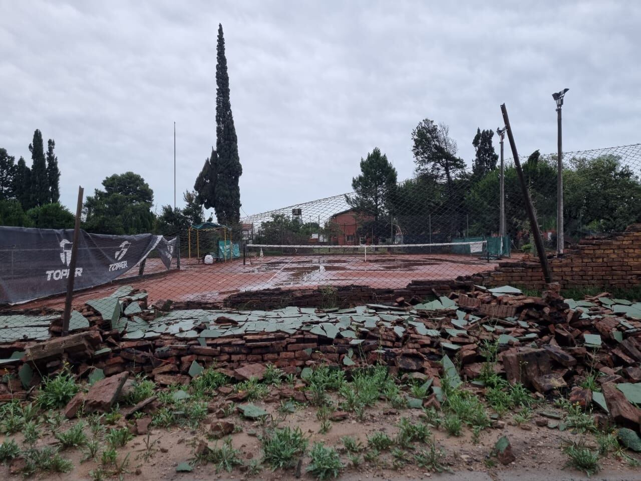 Destrozos en Costa Sud a causa del temporal