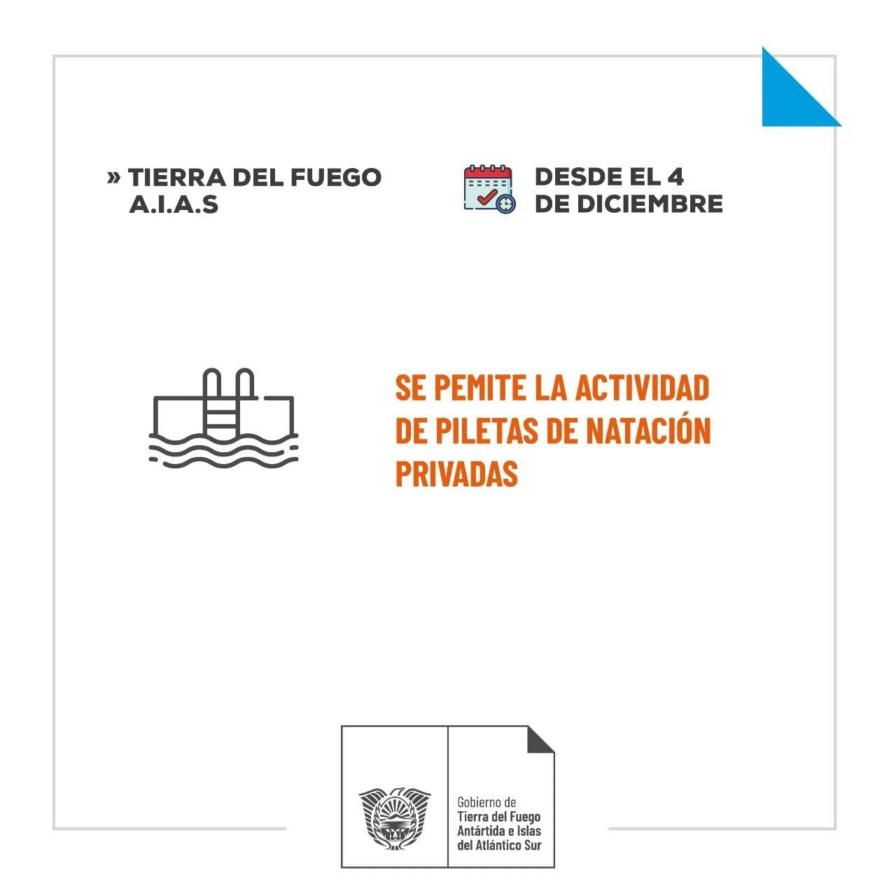 Las  mismas estan vigentes desde el 4 de diciembre