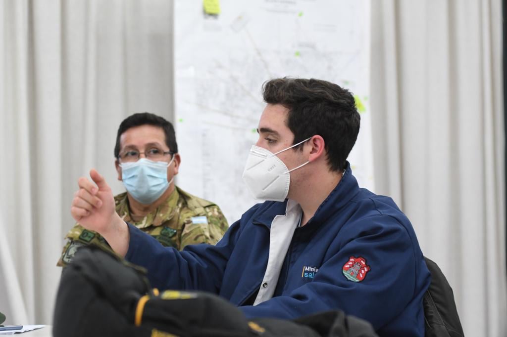 Médico trucho del COE Río Cuarto. (Tomás Fragueiro/La Voz)