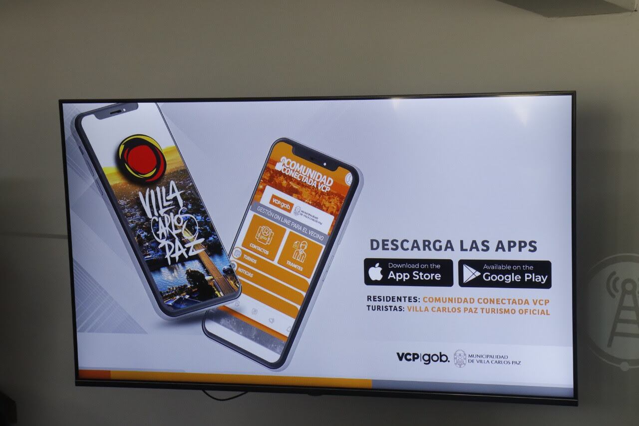 "Comunidad Conectada VCP", la App que lanzó el gobierno de Carlos Paz.