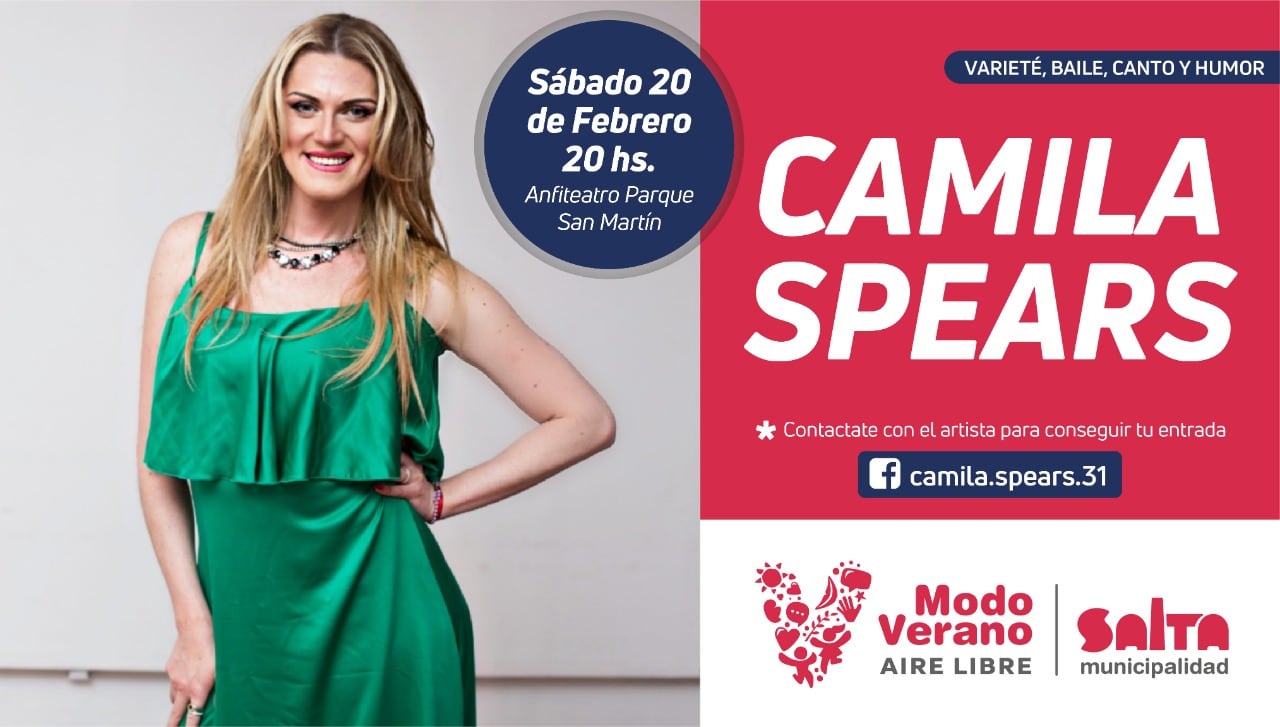 El sábado 20 se presentan las artistas Mariana Gutiérrez y Camila Spears a las 18 y las 20.