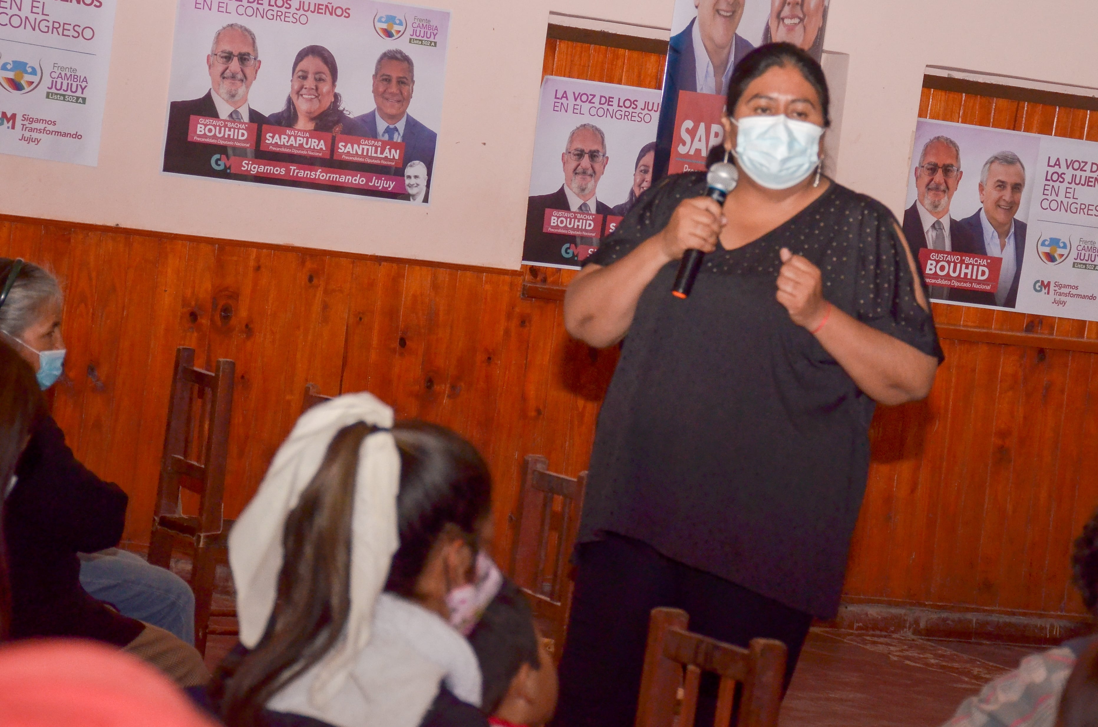 “Es el momento de ratificar con el voto el rumbo de desarrollo definido por Cambia Jujuy", alentó Natalia Sarapura.