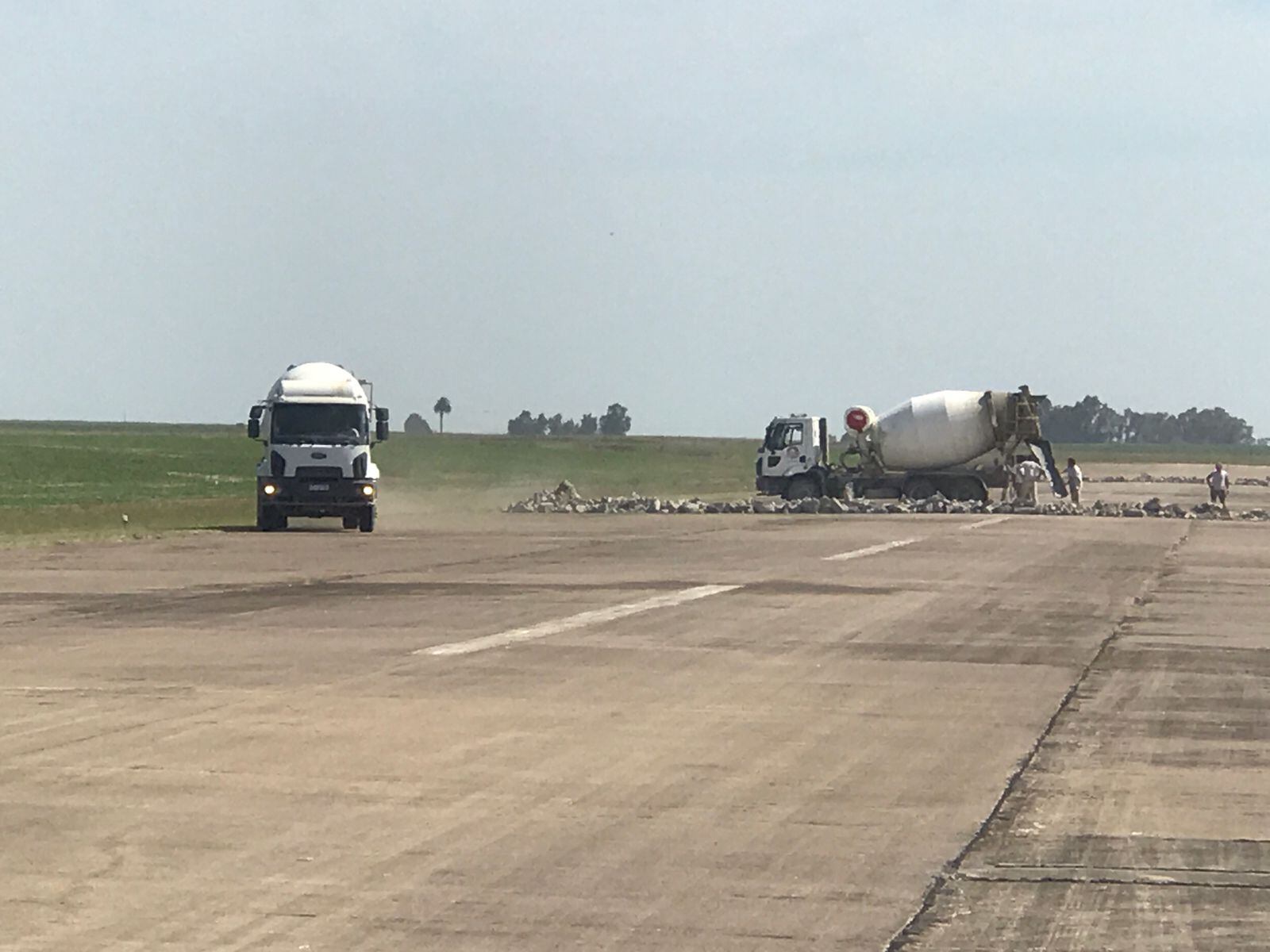 Reparan pista en el Aeródromo Municipal de Tres Arroyos