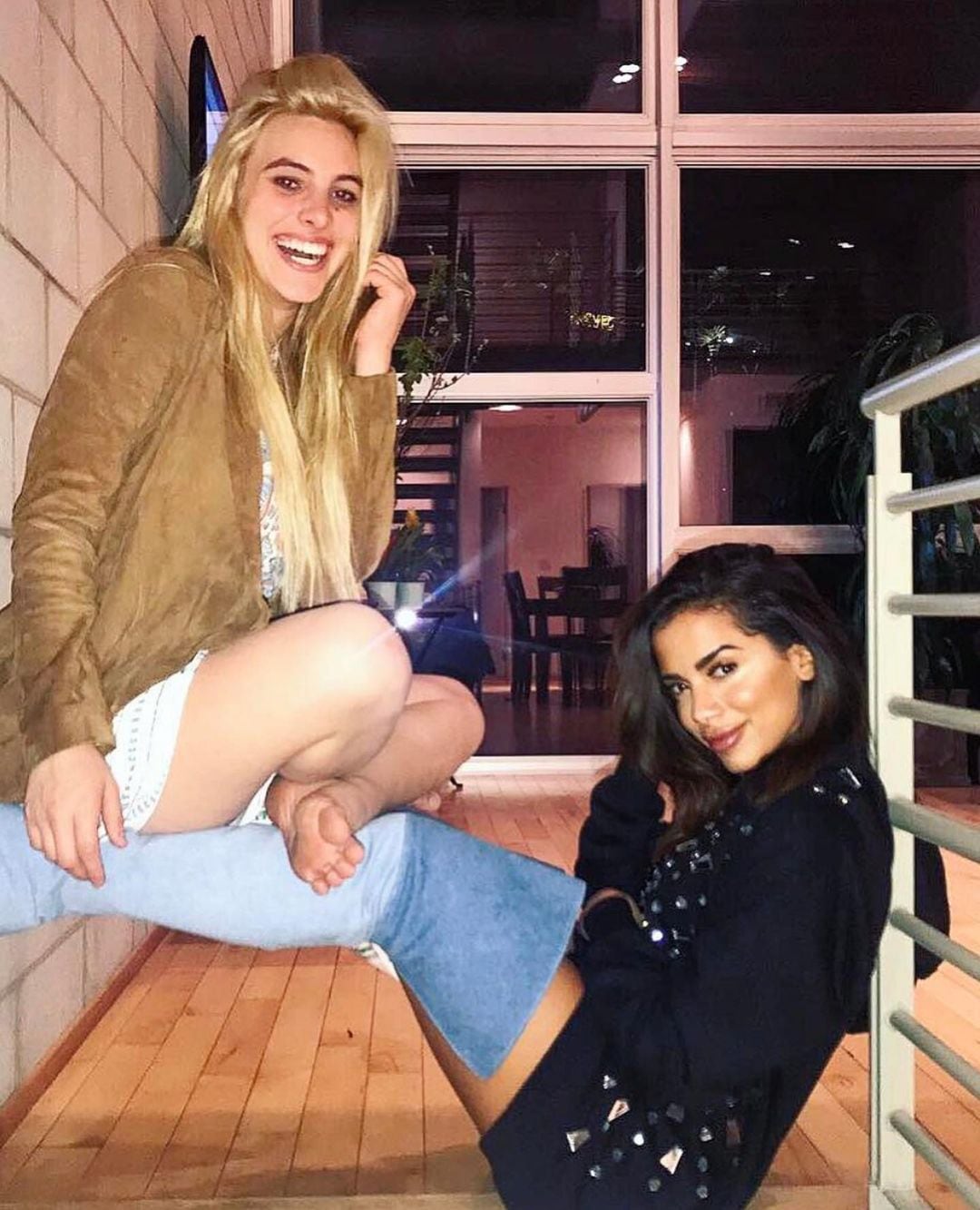 La foto del antes de Lele Pons y Anitta.