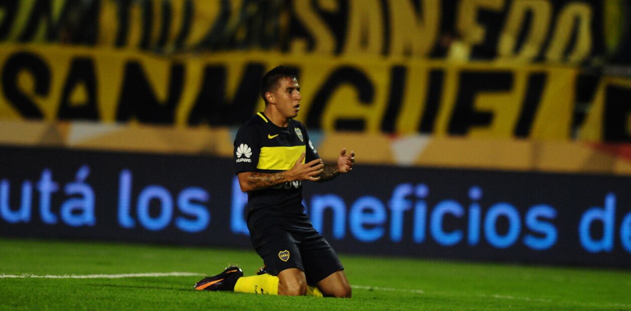 El jugador sigue cedido a prestamo desde Boca.