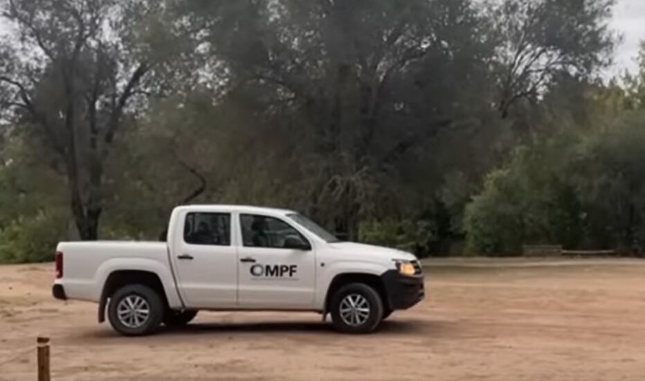 Villa María. El cuerpo fue hallado en la Costanera. (Captura)