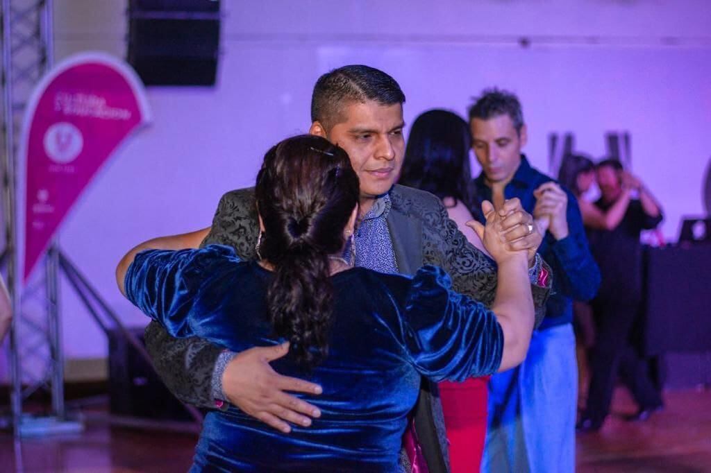 Gran milonga en el polideportivo Favale de Ushuaia