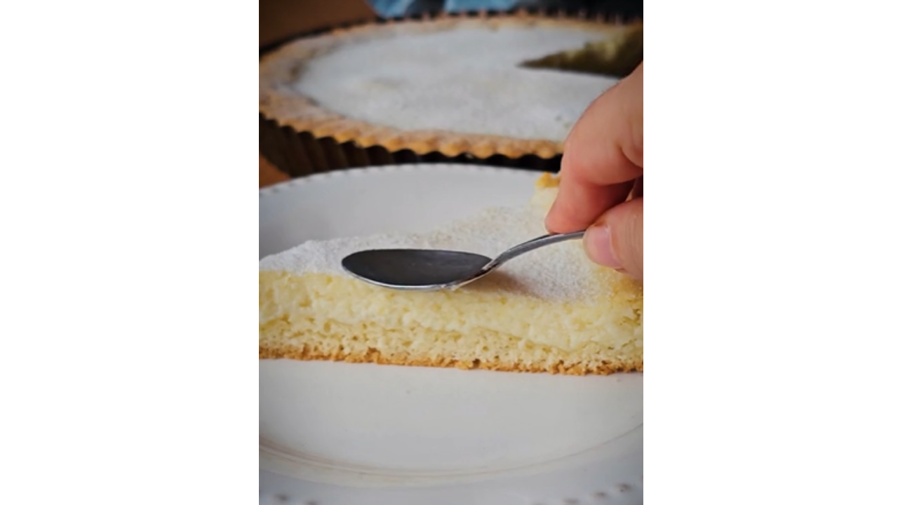 Con la receta de Paulina, la tarta queda suave y lisa.