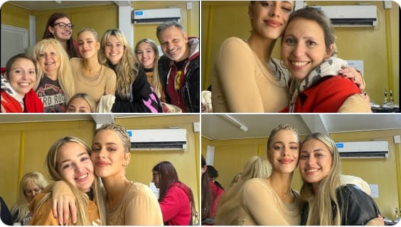 Así fue el encuentro de Tini Stoessel con la familia de Matu, un fan fallecido