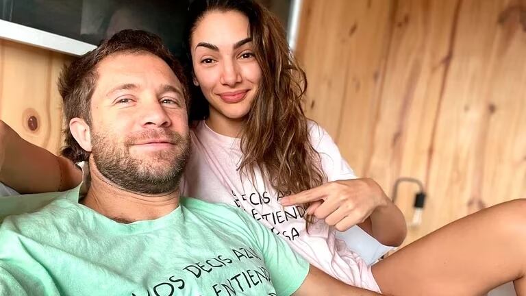 Thelma Fardín y Nico Riera arrancaron el año "probando cositas nuevas"
