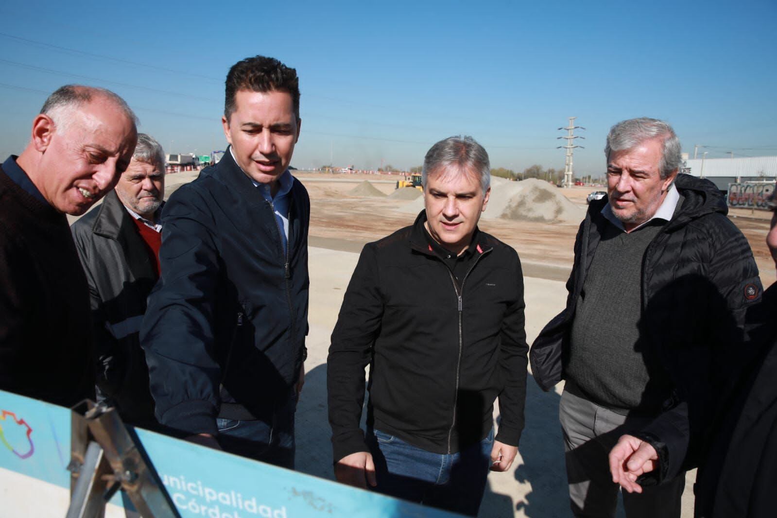 Los trabajos fueron supervisados por el vicegobernador Manuel Calvo y el intendente Martín Llaryora.