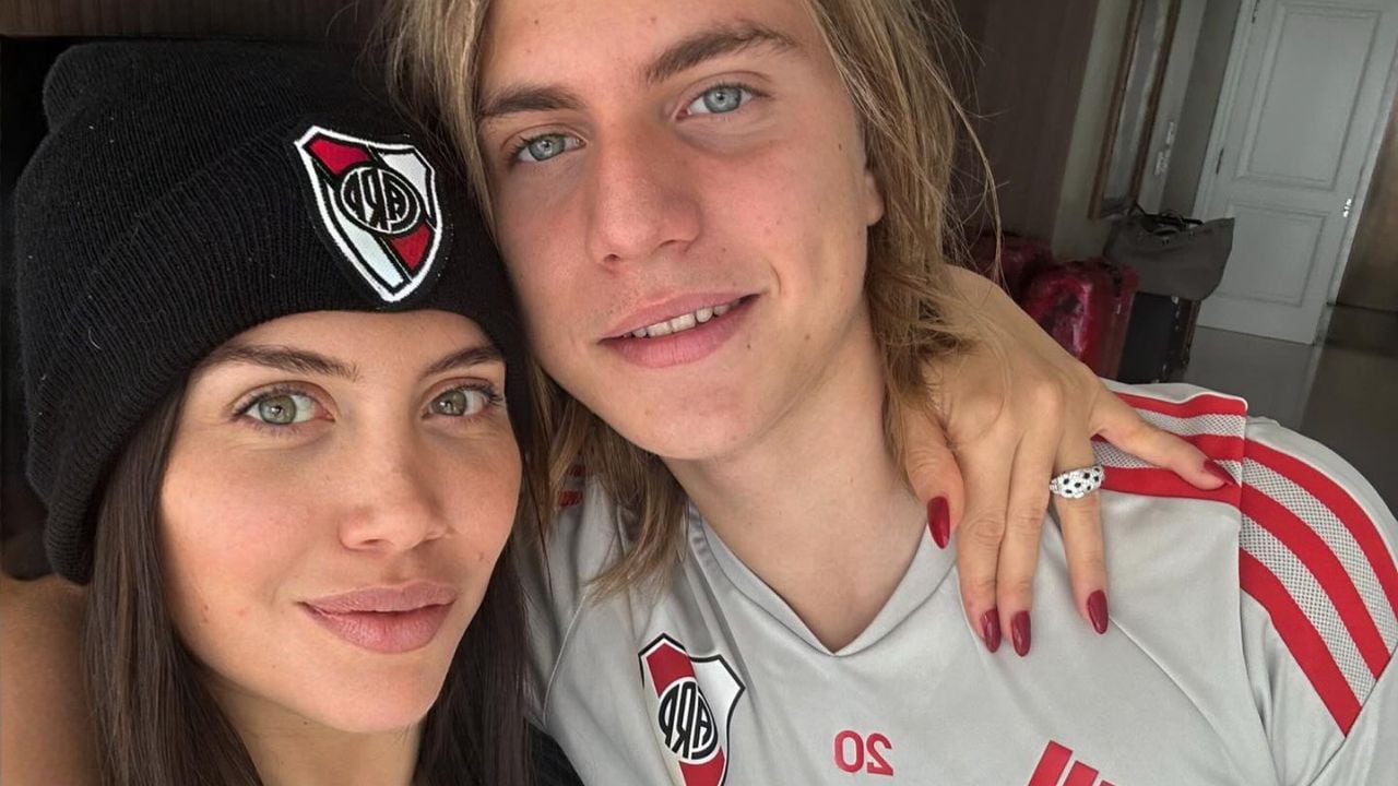 Valentino, el hijo de Wanda Nara y Maxi López