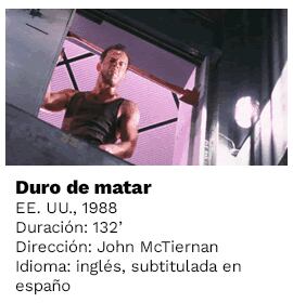 Duro de matar en Bellas Artes Cine