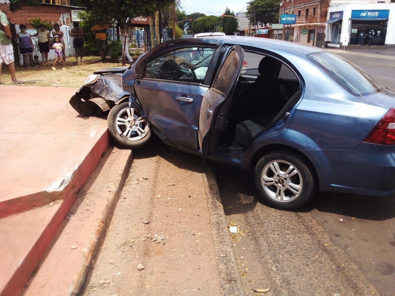 Siniestro vial en Posadas.