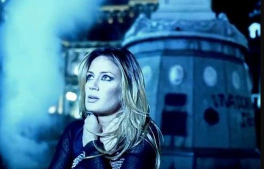 Paula Chaves fue la protagonista de un videoclip de Ricky Martin y Wisin & Yandel