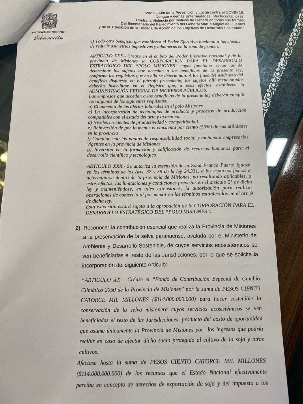 Herrera Ahuad mantuvo un encuentro con Sergio Massa y le volvió a insistir con los pedidos de la provincia.