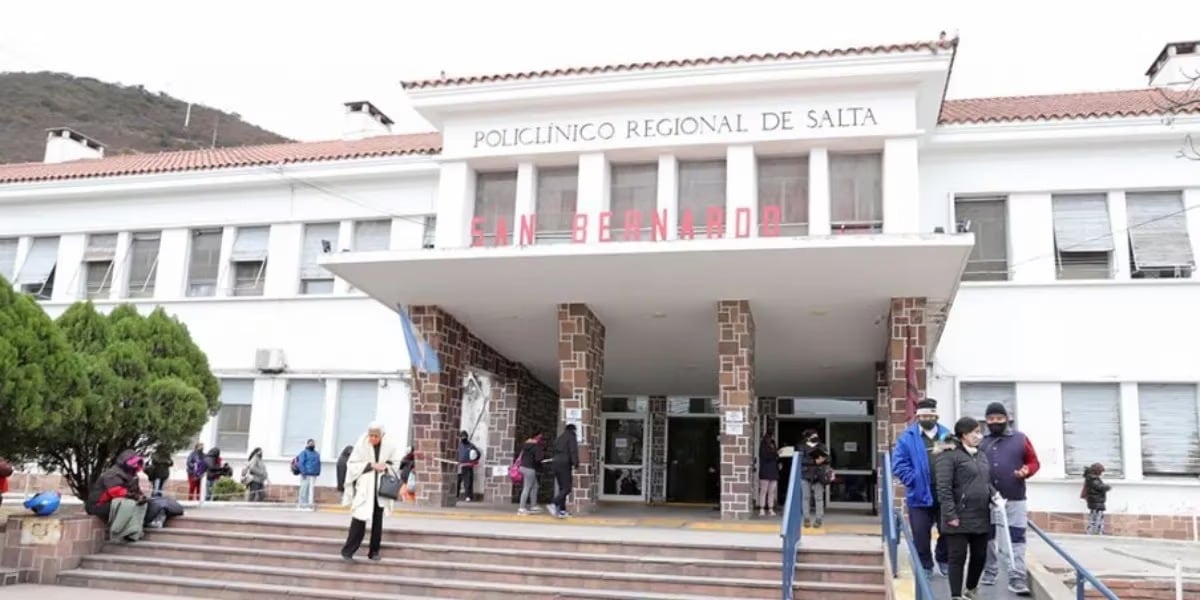 La mujer de edad avanzada estará un tiempo en el Hospital San Bernardo.