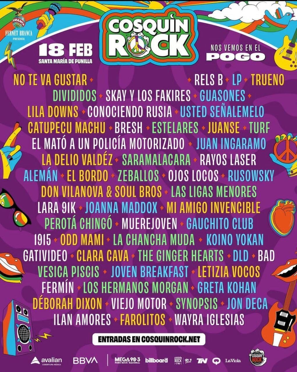 Cosquín Rock 2023: Quiénes son los artistas urbanos que forman parte del lineup