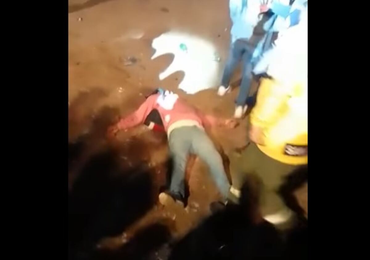 Video: violenta pelea en El Trapiche terminó con un joven internado