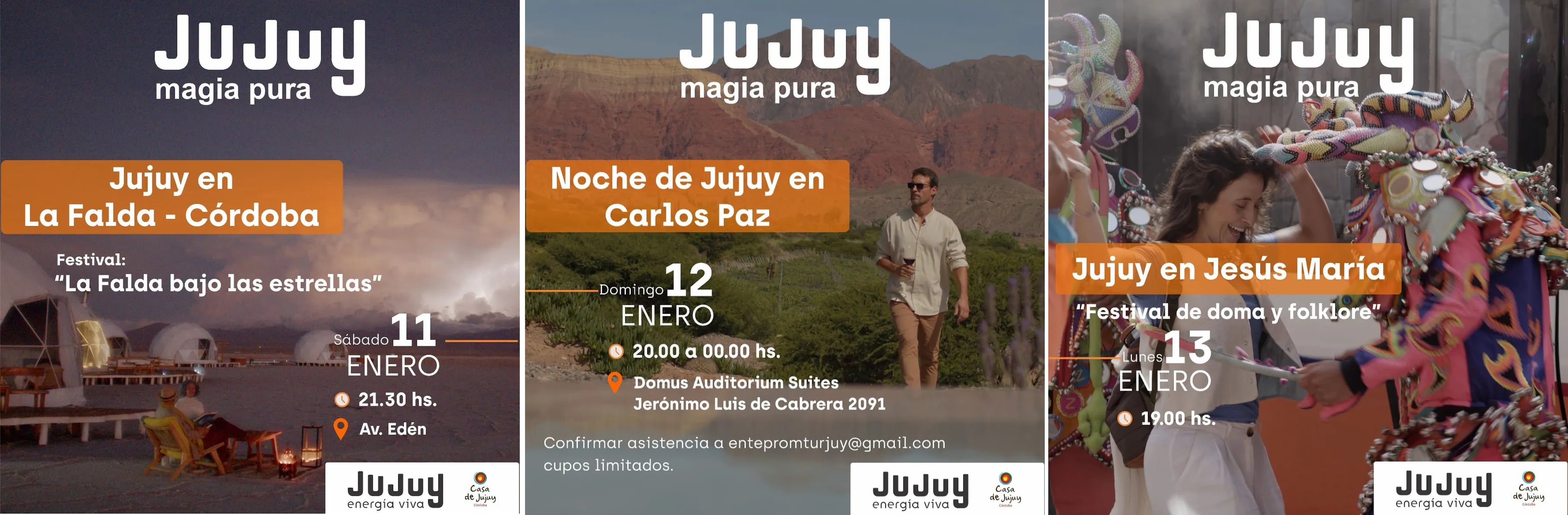 La gira promocional "Jujuy, magia pura" recorre este fin de semana la provincia de Córdoba.