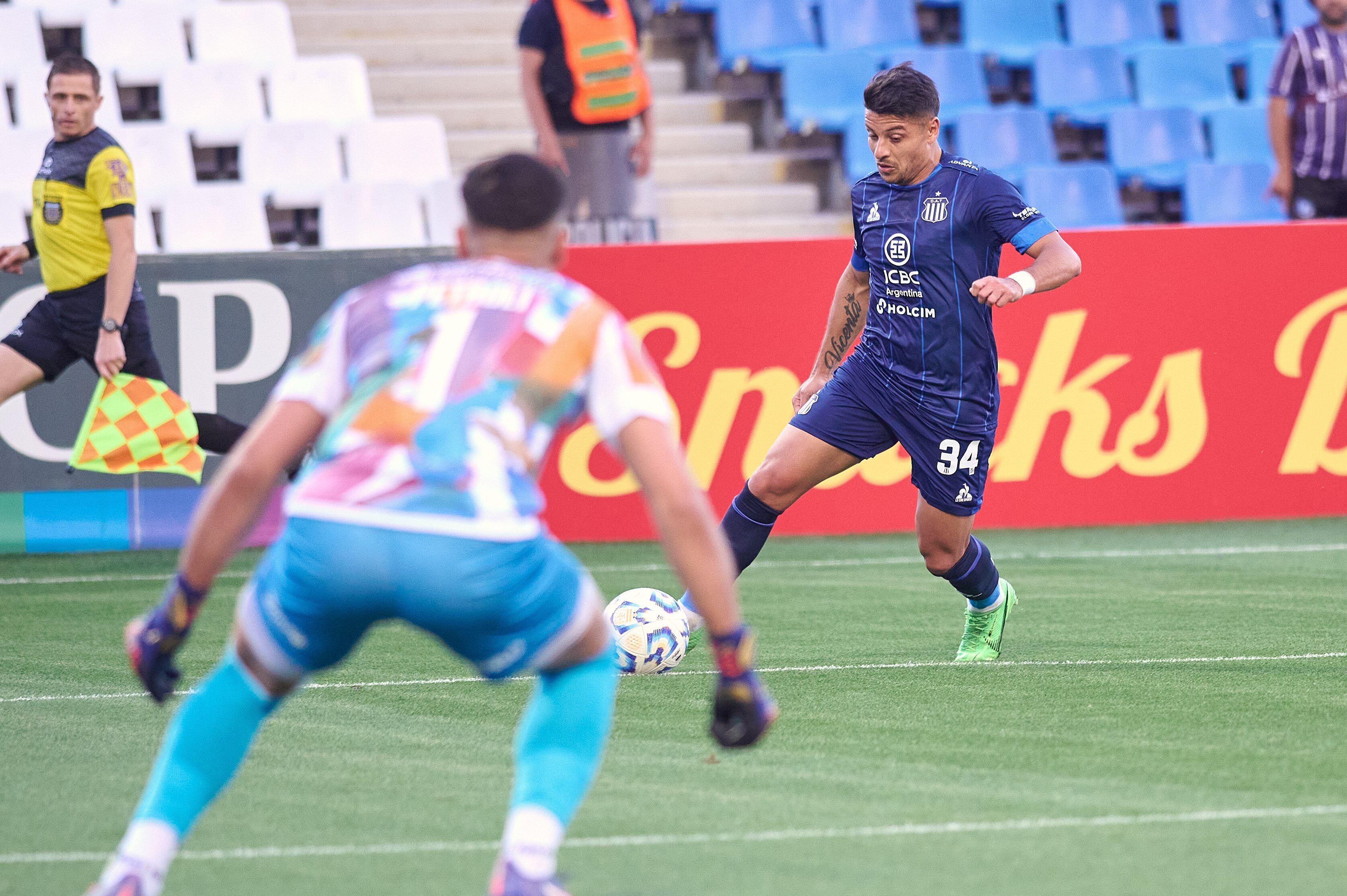 Talleres visitó a Godoy Cruz por la fecha 22 de la Liga Profesional. (Prensa Talleres)