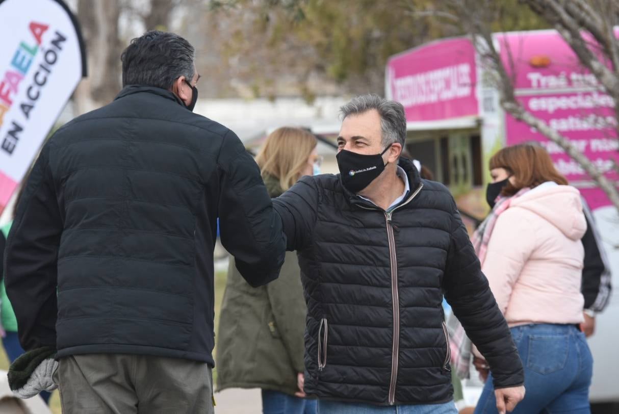 Luis Castellano recorrió Rafaela en Acción